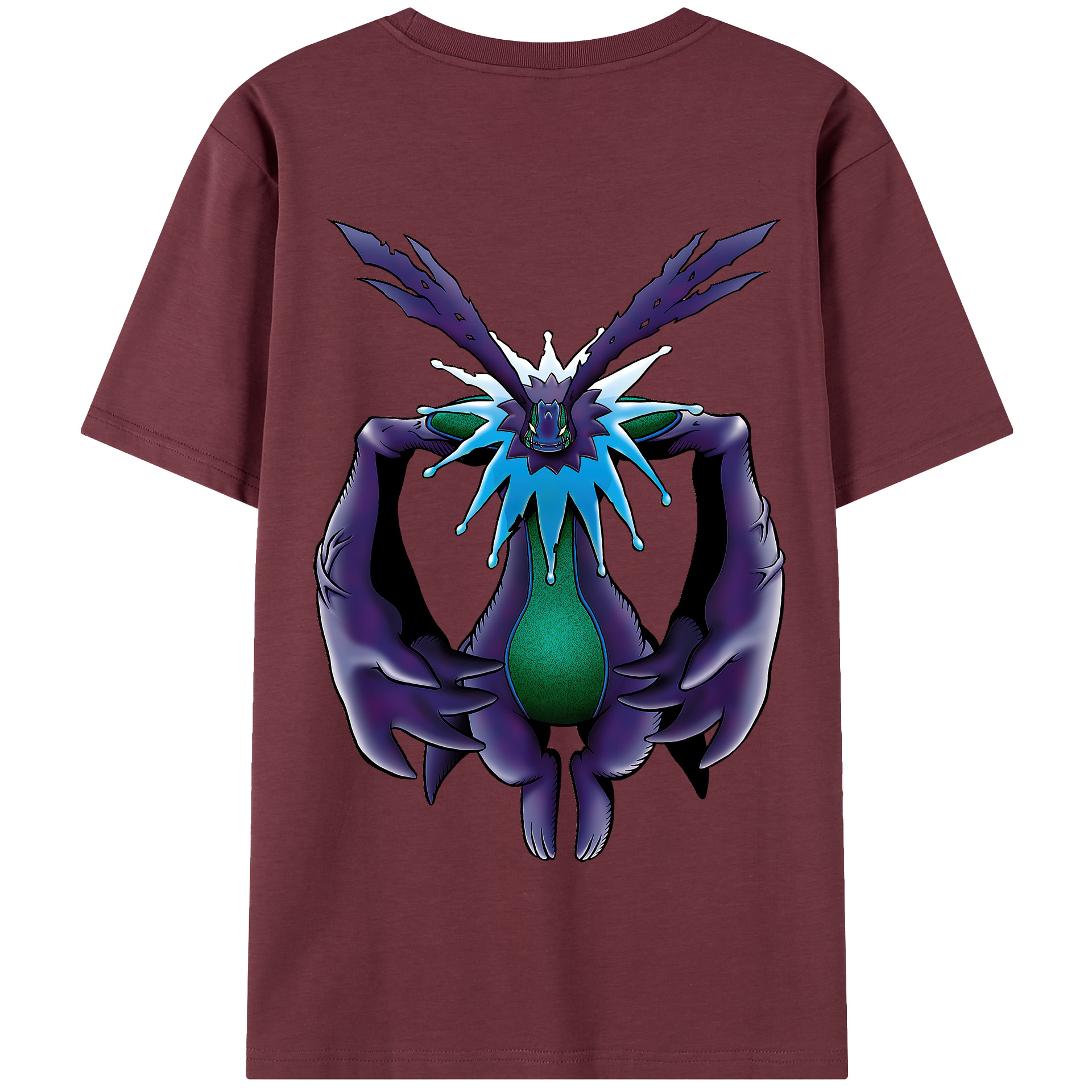 （画像用） Digimon デジタルモンスター/デジモン 綿100％半袖Tシャツ（背面プリント）